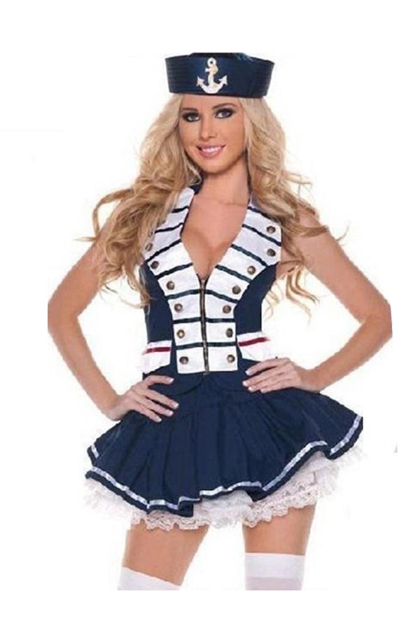 Halloween Costume Sexy Passionate Sailor Costume - Click Image to Close